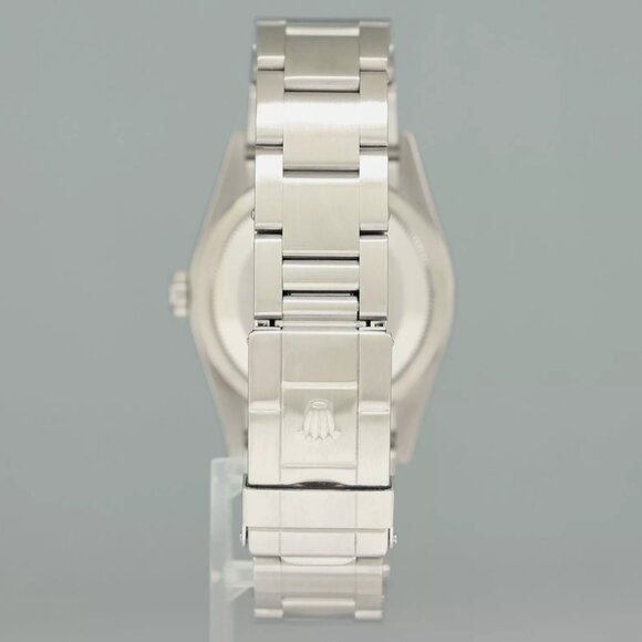 Mint! Rolex Explorer Mens Black Dial Oyster Watch - Picture 4 of 6